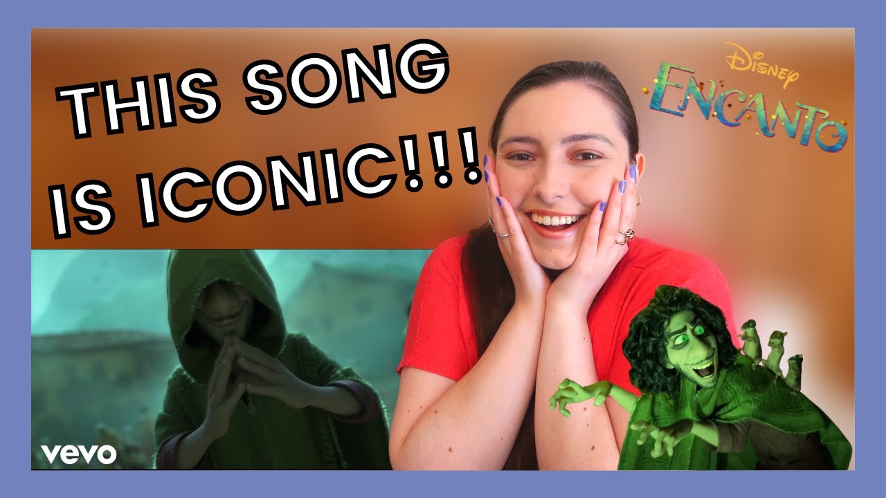 WE DON'T TALK ABOUT BRUNO REACTION // Encanto Breakdown! // This song is Iconic!