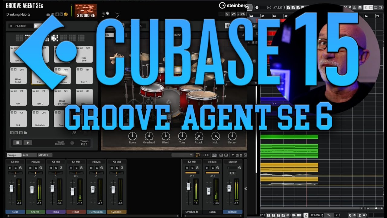 Cubase Pro 15 - Groove Agent SE 6