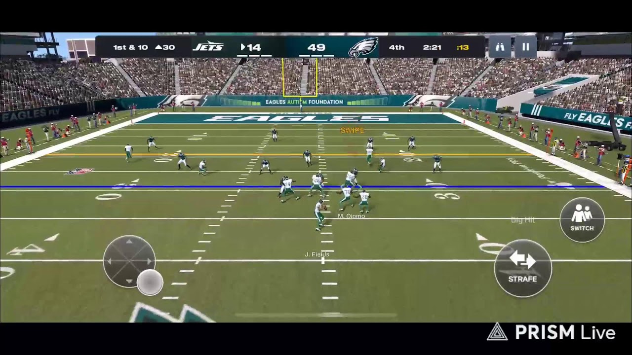 Jets @ Eagles Week 2 Season 11