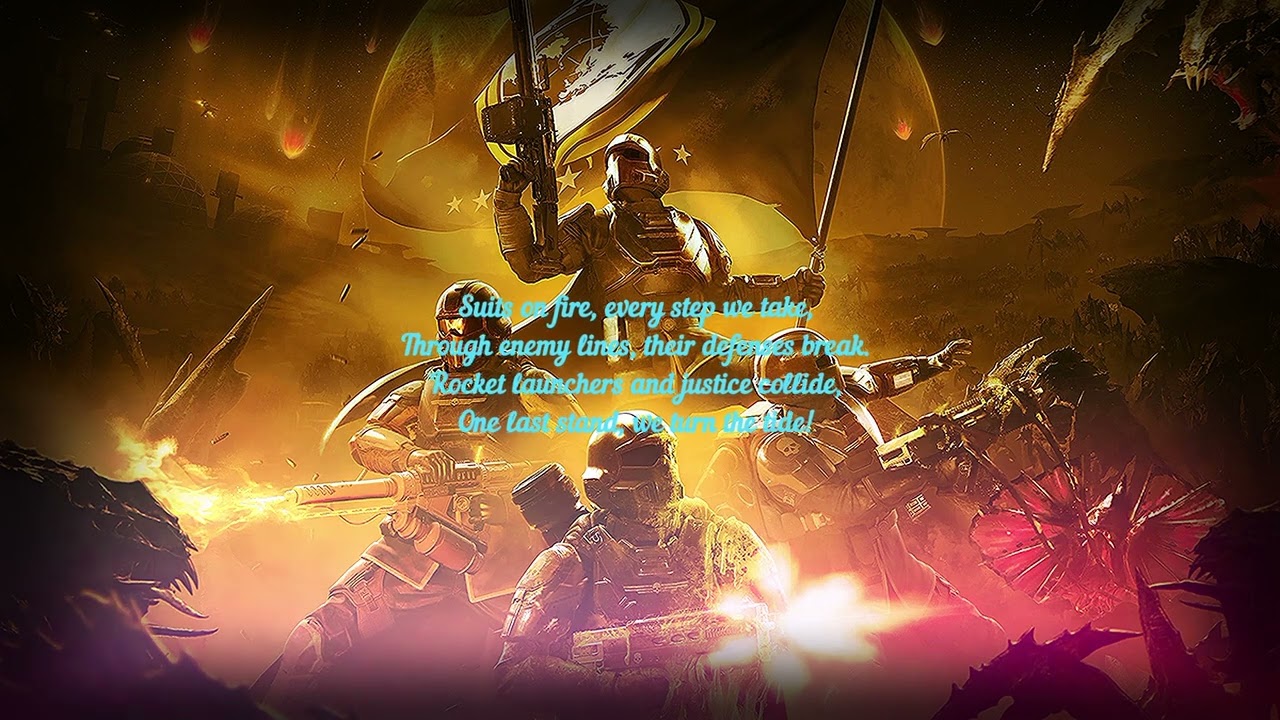 Highway to the Drop Zone - A Helldivers II Movie Theme Song??
