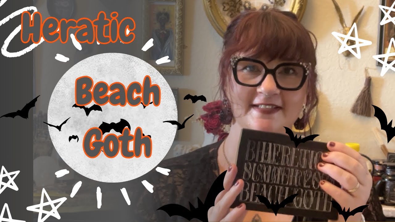 Witchy review of Heretic Parfum’s Beach Goth collection, with spells and magical properties