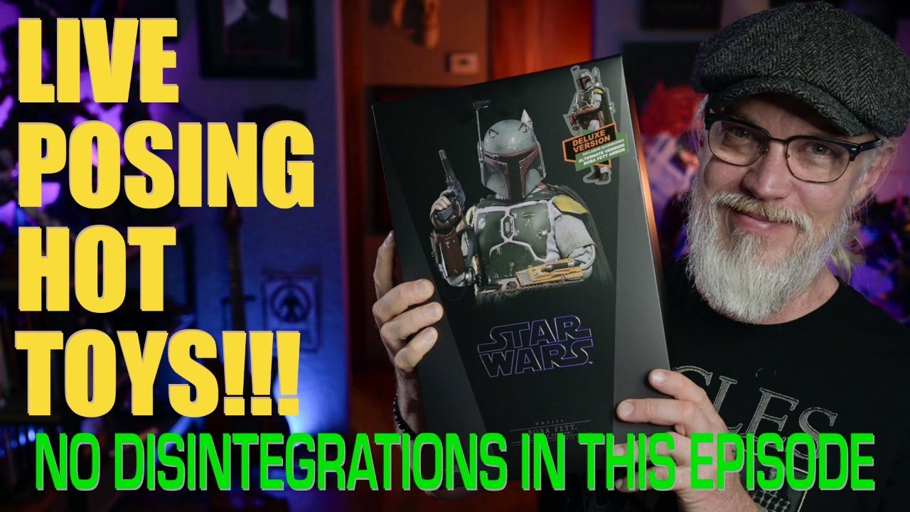 LIVE POSING this AMAZING Hot Toys Boba Fett Sixth Scale Figure