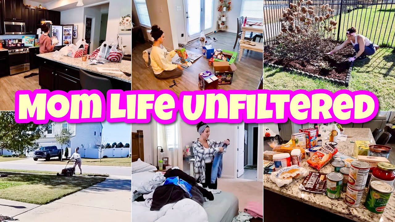 Видеоблог занятой мамы четверых детей: новости OMAD, работа с газоном, шопинг, поездки и многое д...