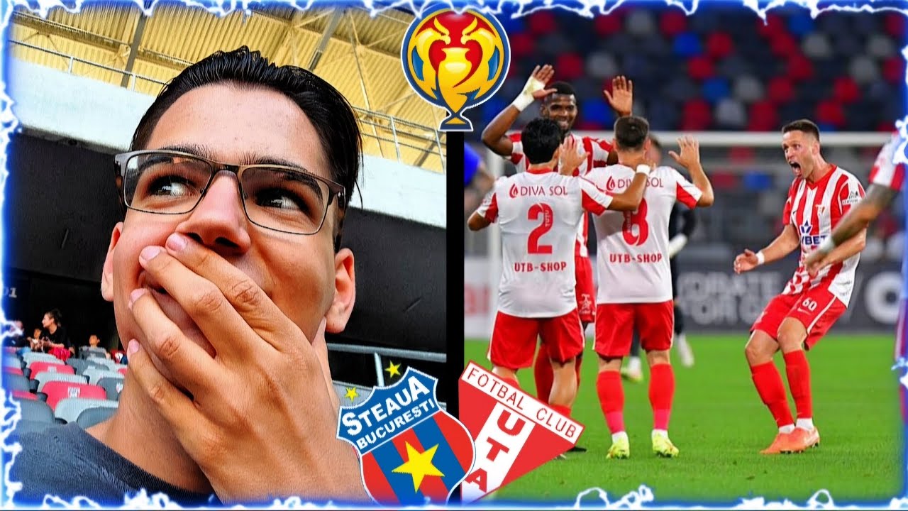A FI SAU A NU FI ÎN GRUPELE CUPEI ROMÂNIEI❓️ | CSA STEAUA - UTA ARAD | VLOG #40 