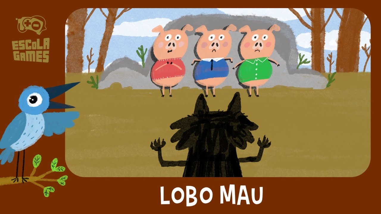 Lobo Mau | Agora Só Quer Brincar! | Escola Games