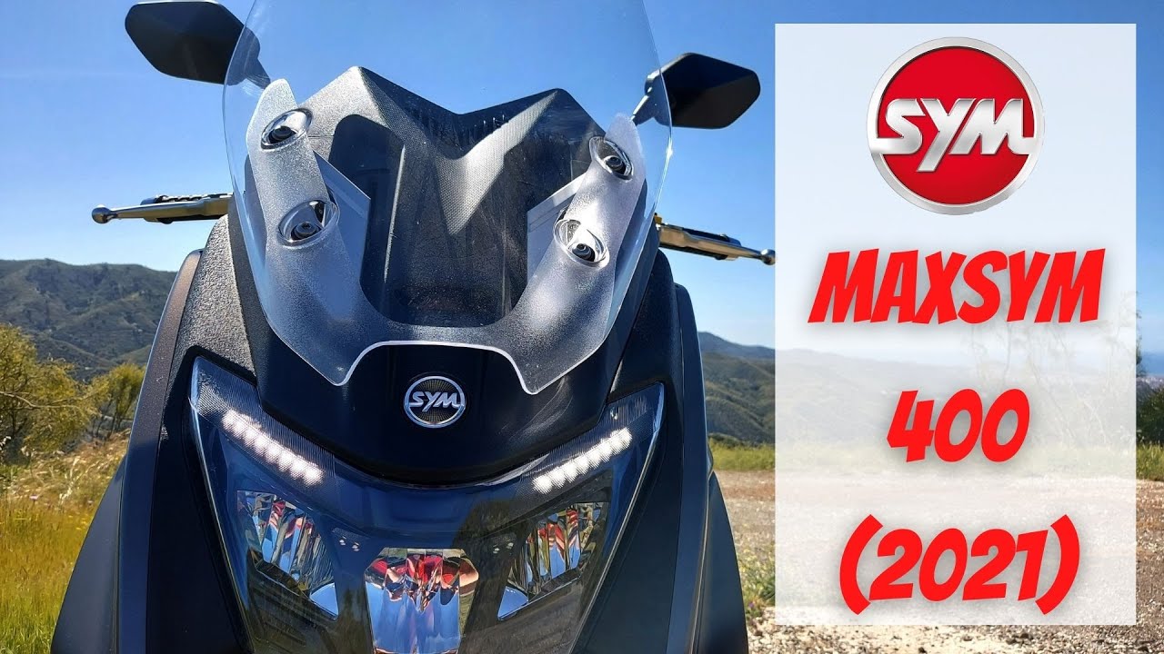 Sym MaxSym 400 (2021) | Test Ride, Walk around, Sound check and 0 to 100 | VLOG283