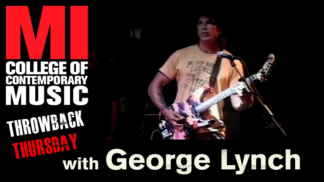 George Lynch Throwback Thursday From the MI Vault  10/20/2005
