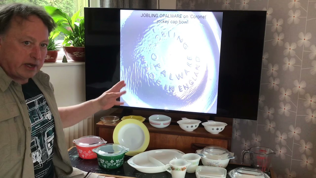 Pure Pyrex Looks at the history of JAJ Pyrex logos and stamps