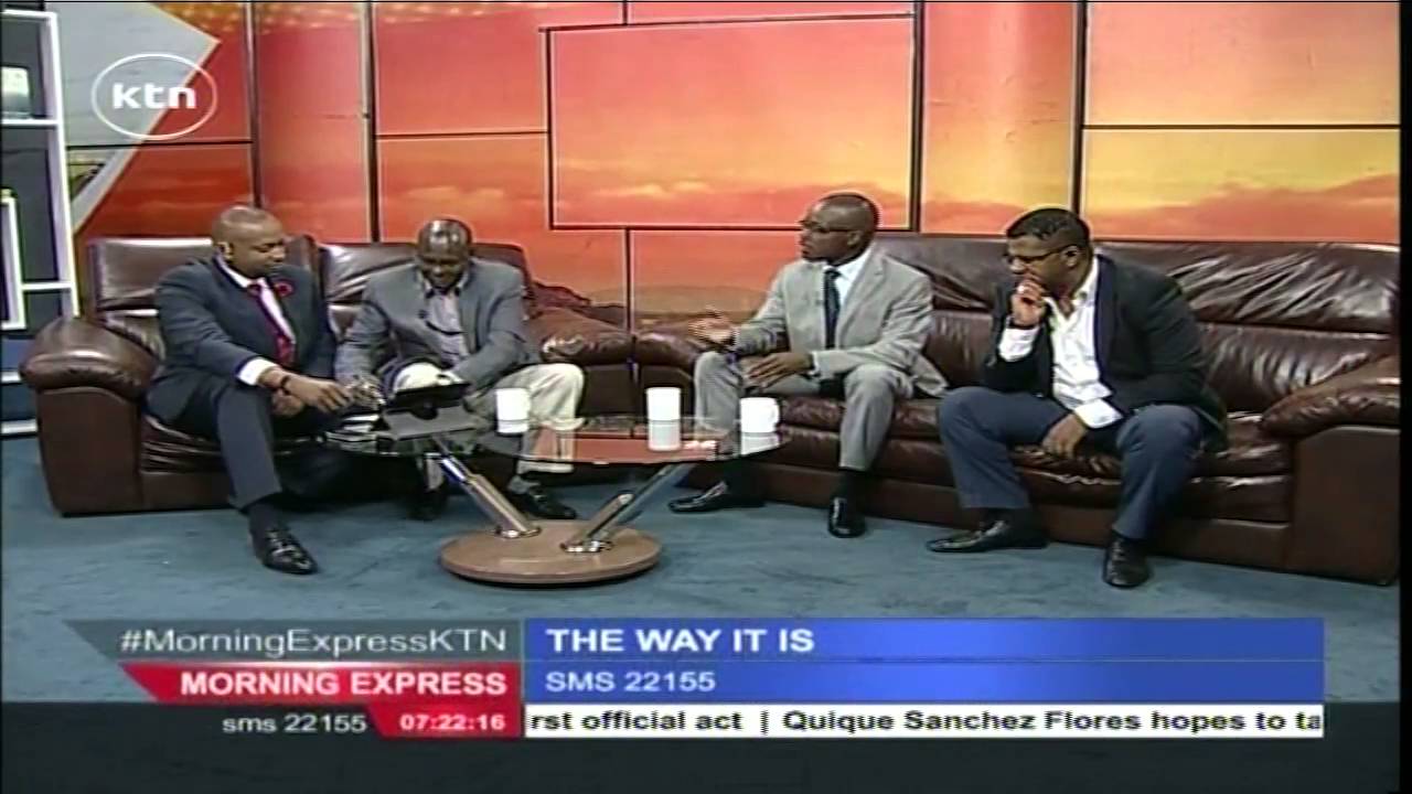 The way it is Mike Gitonga indulges his panel on a look at the Jubilee Government,Part 1