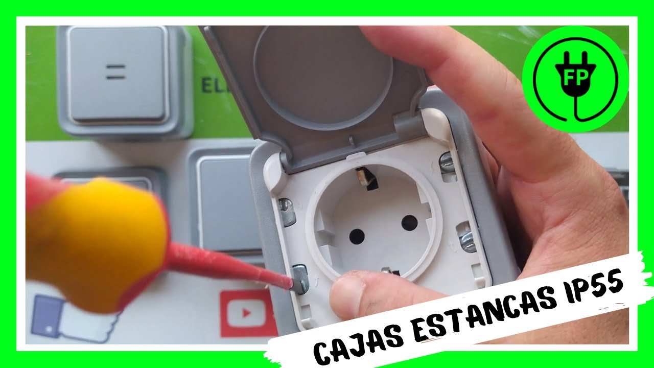 Cómo trabajar las cajas de mecanismos estancas IP66 Legrand Plexo