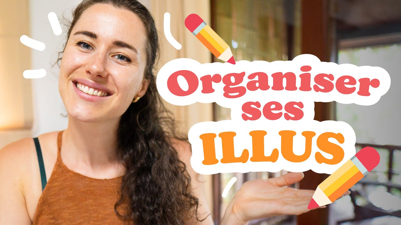 Comment organiser ses illustrations ? + Tips Procreate ✏️