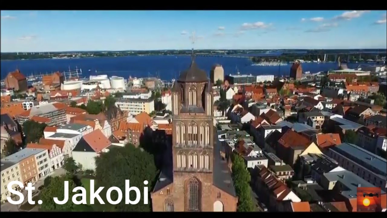 St. Jakobi Kirche in Stralsund von Innen, Oben und Außen - Dji Osmo Mobile 3 & Mavic Mini Footage