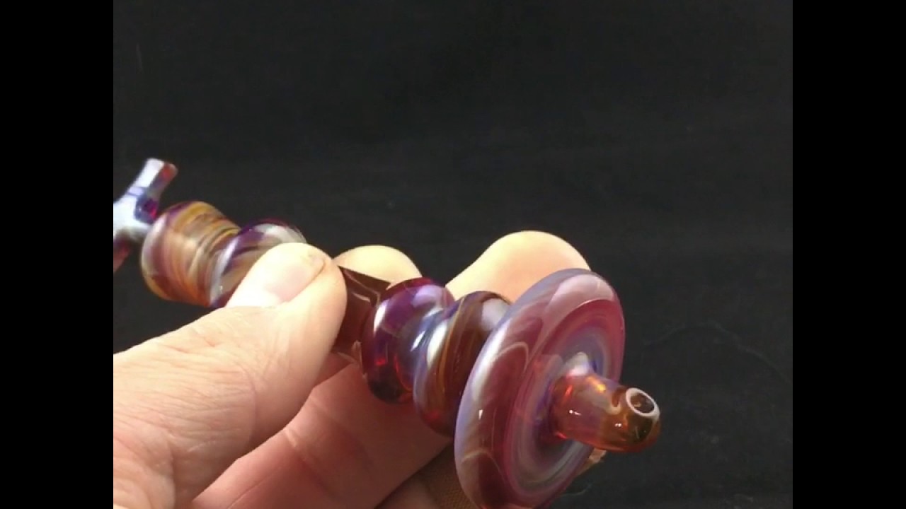 King Cap, Directional air flow carb cap and dabber.  Chess themed