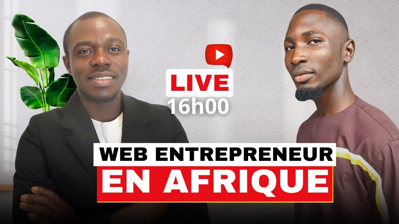 [Live Interview] DEVENIR WEB ENTREPRENEUR EN AFRIQUE AVEC D. MANUEL