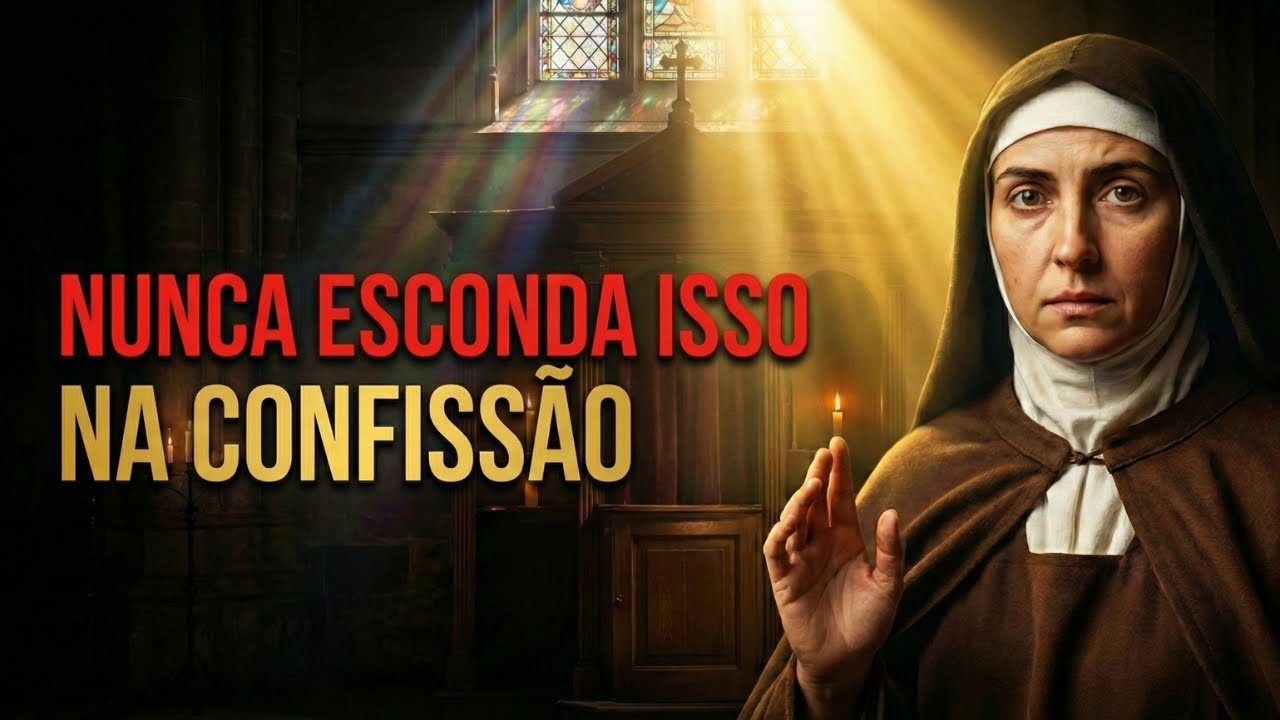 Santa Teresa: 4 coisas que você NUNCA deve esconder na confissão (a última é um pecado mortal)