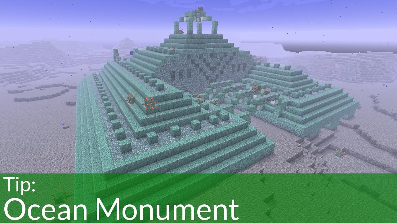 Tip: Ocean Monuments in Minecraft