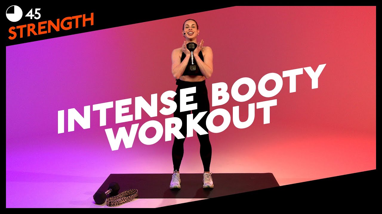 45 MIN | INTENSE BOOTY BURNING WORKOUT