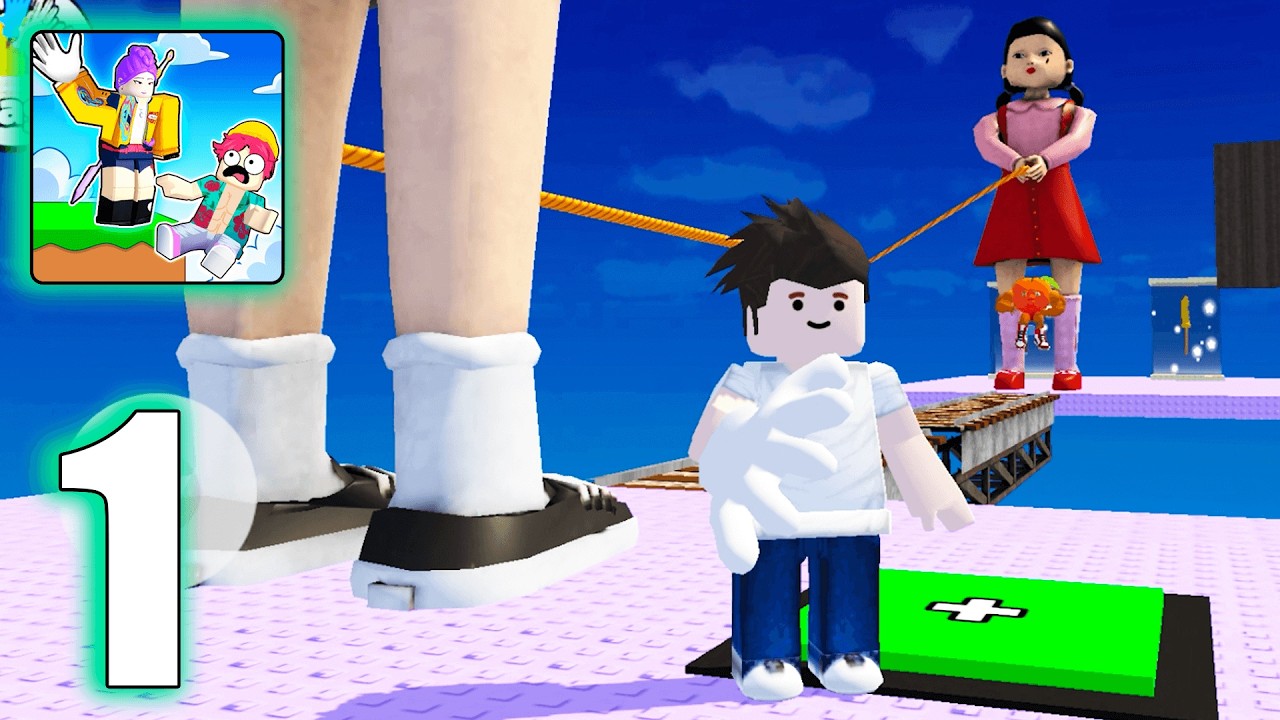 Slap Tower: Troll Parkour - Squid Tower Troll - Gameplay #1 (Android)