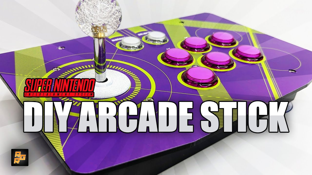 Руководство по самостоятельному взлому Super Nintendo Arcade Stick (SNES или Super Famicom)