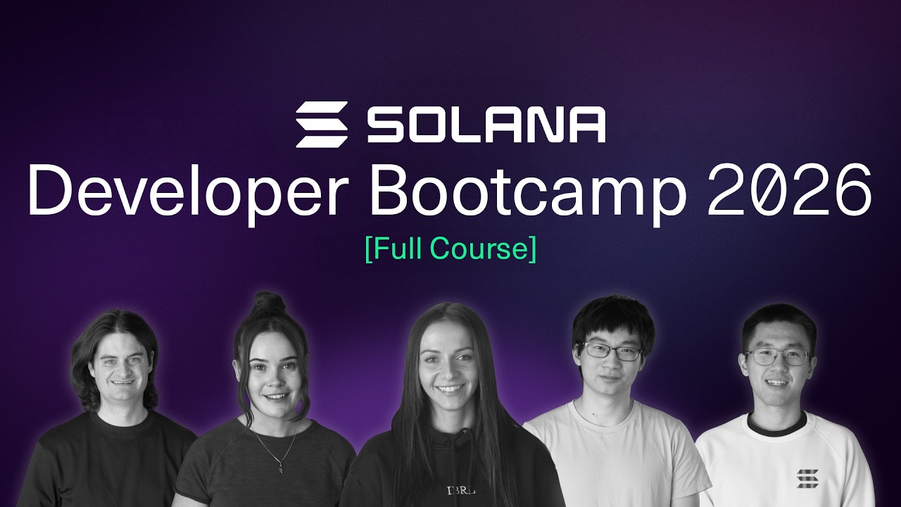 Solana Developer Bootcamp 2026: Poznaj technologię blockchain i pełne oprogramowanie kryptograficzne [pełny kurs]