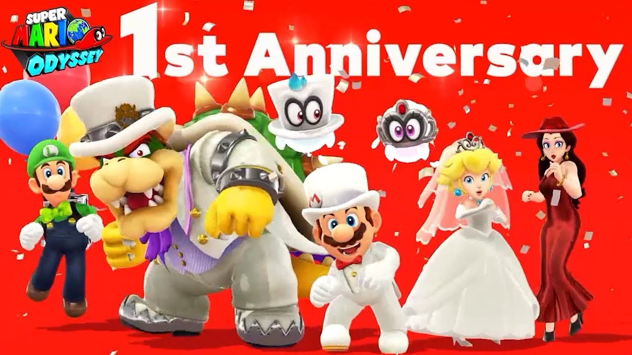 Super Mario Odyssey - 1st Anniversary Event (All 39 Pixel Toads & Luigis)
