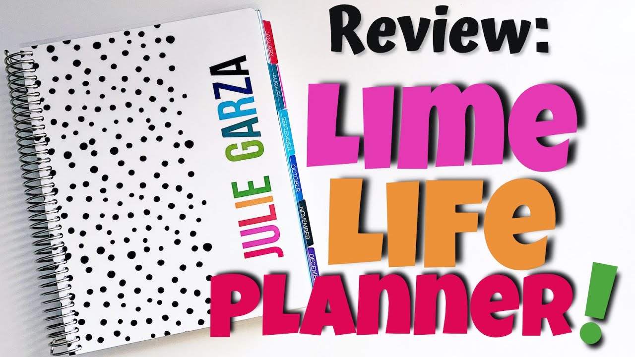REVIEW: LimeLife Planner!
