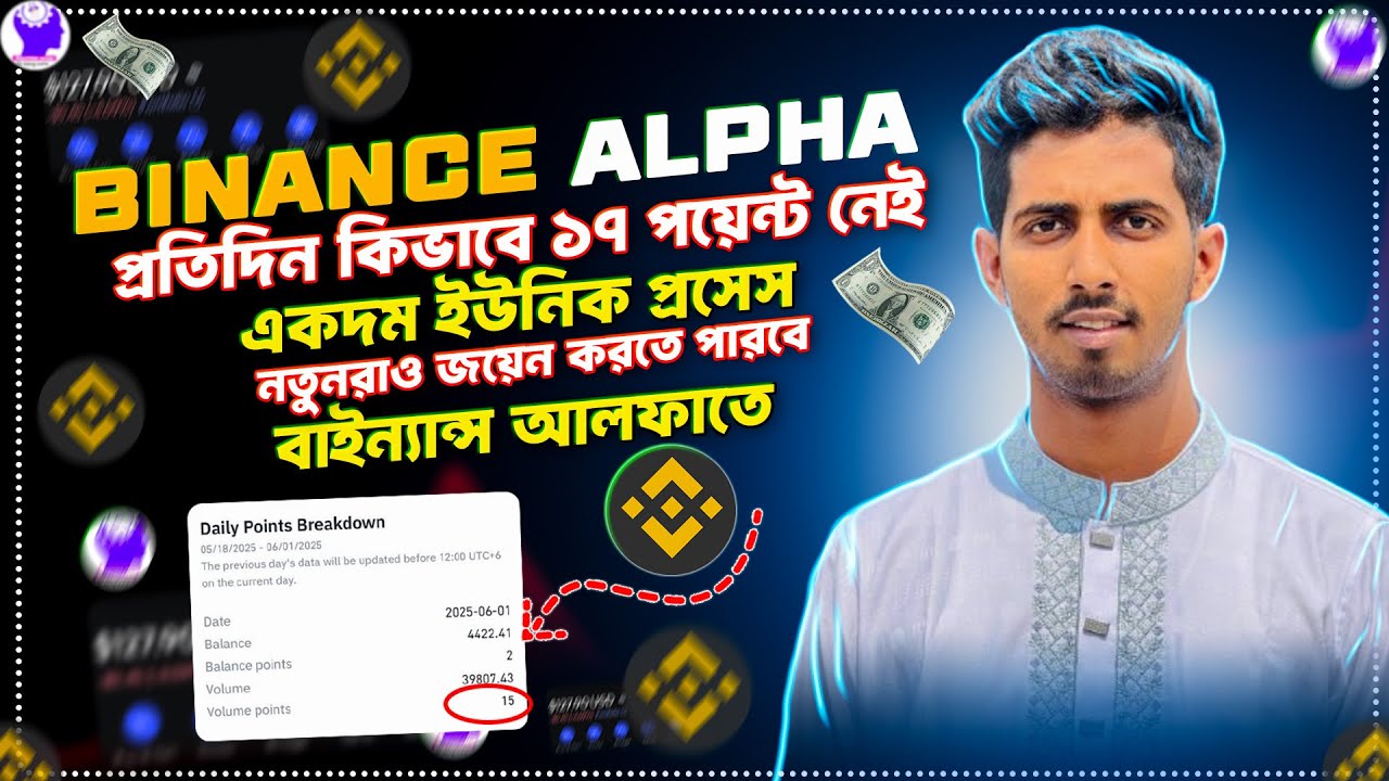 Binance Alpha Airdrop Update | How do I earn 17 points every day on Binance Alpha? Binance Alpha