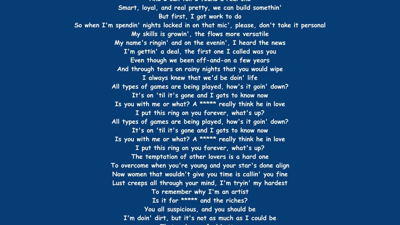 J. Cole - Life Sentence (Lyrics in The Style of the Late 2000s)
