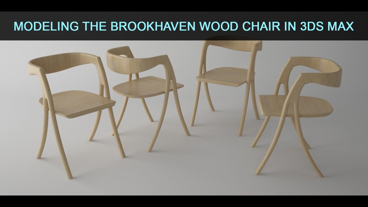 Modeling the Brookhaven Wood Chair in 3ds Max