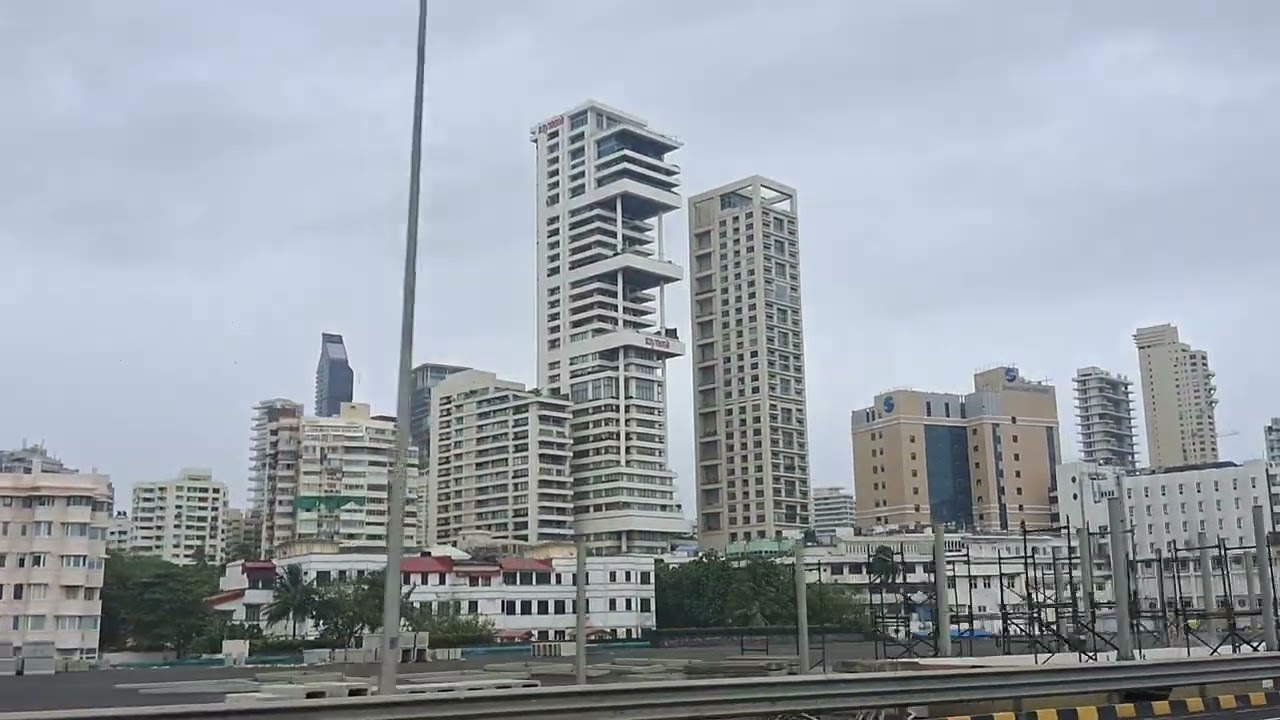 City tour of Mumbai, Mumbai Millionaires skyscraper and bridges|||