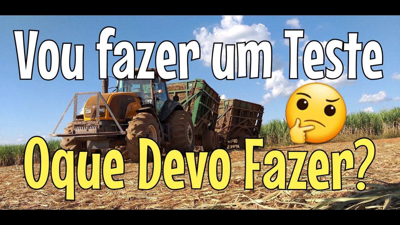 Trator Transbordo Como fazer um Teste no trator