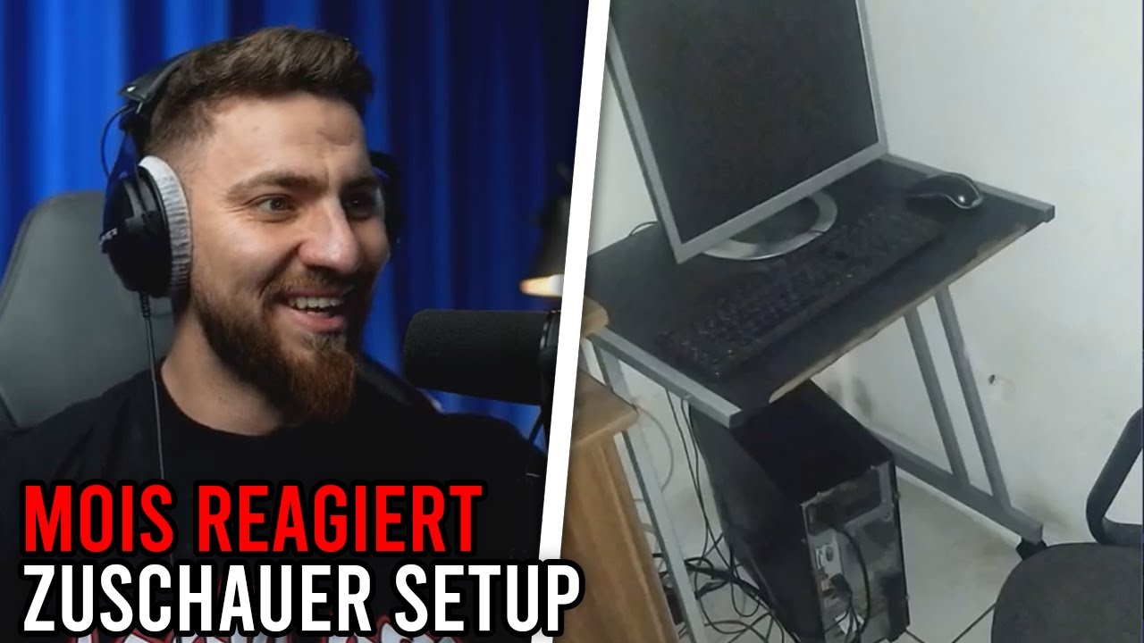 Mois REAGIERT auf ZUSCHAUER SETUP 😭 Mois Reaktion