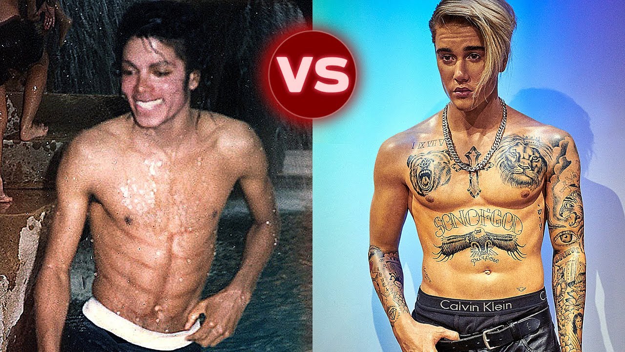 Michael Jackson vs Justin Bieber Transformation ★ 2018