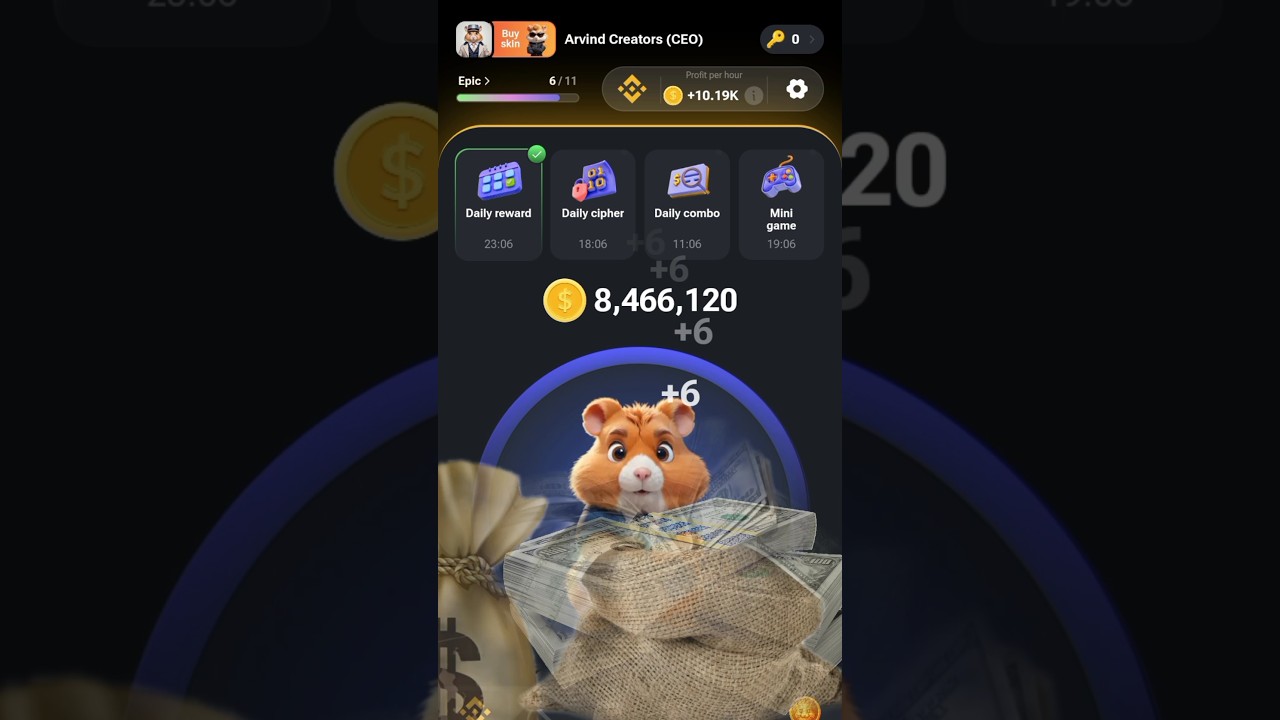 Hamster Khombat | Tap Screen To Earn | Coming Soon Hamster Khombat App | IIT India |