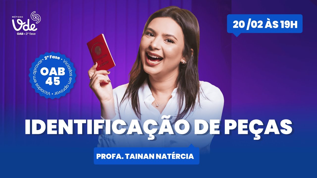Revisão de Direito Administrativo 2ª fase OAB 45: Identificação de Peças