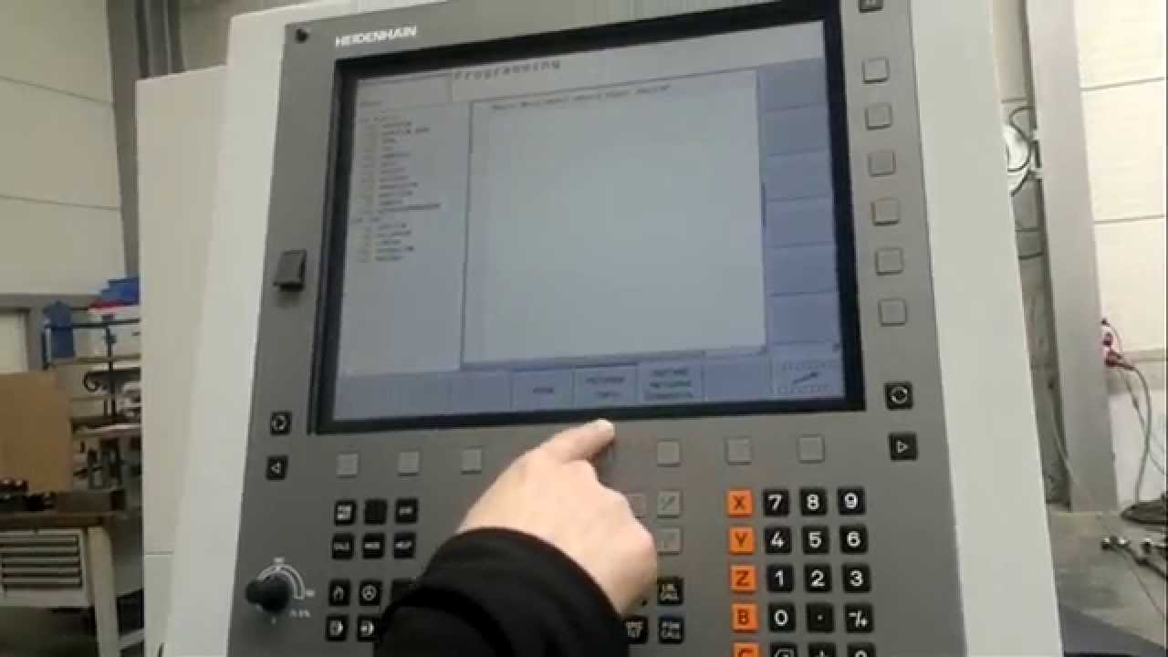 Настройка сети на Heidenhein 1