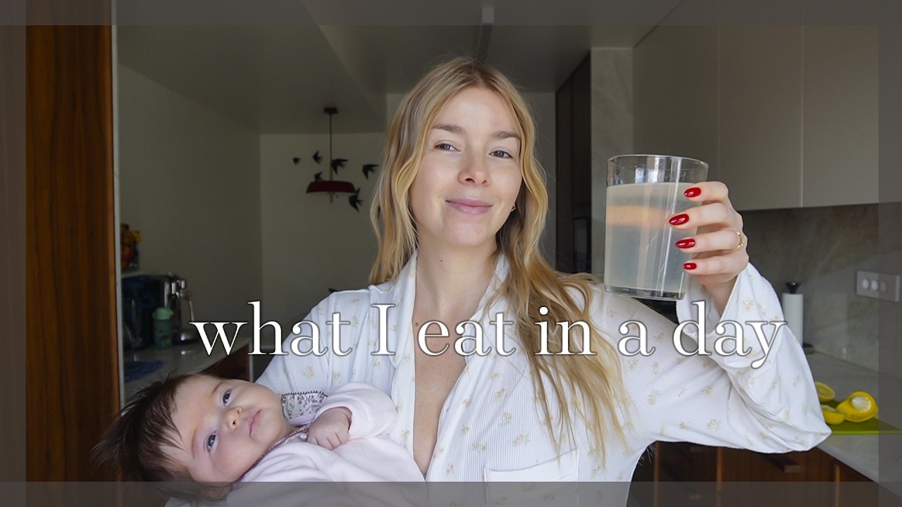 What I Eat in a Day - Pós-parto