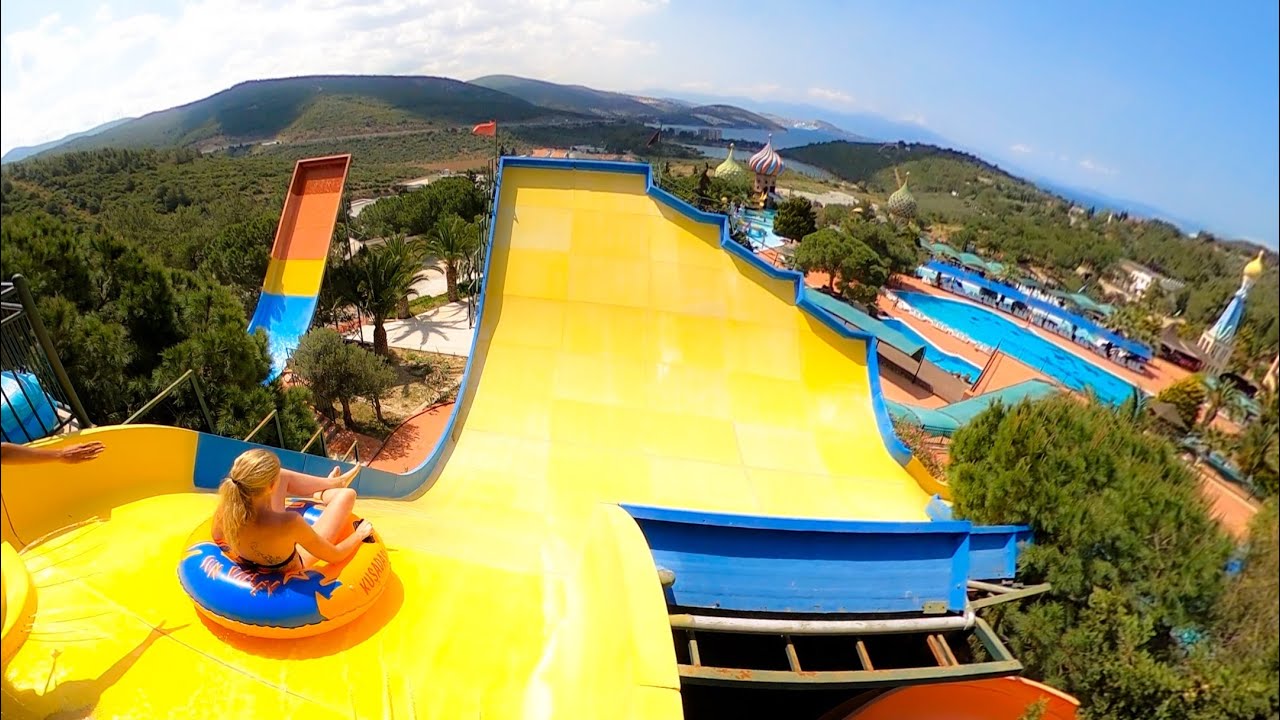 Adaland Aquapark Hillside Slide XL single Tube Water Slide