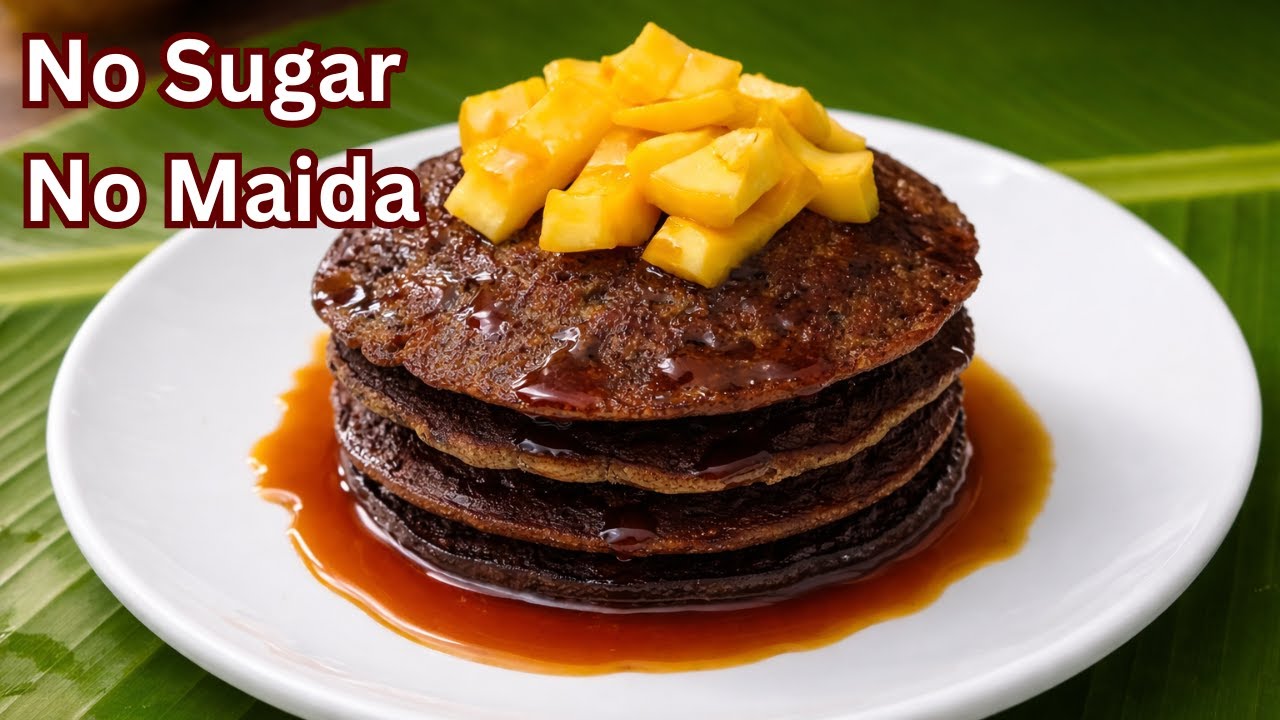 Kids’ Favourite Pancakes — Made with Jackfruit & Ragi!