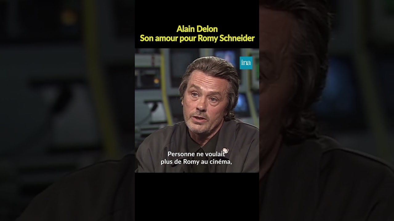 Alain Delon : son amour pour Romy Schneider 