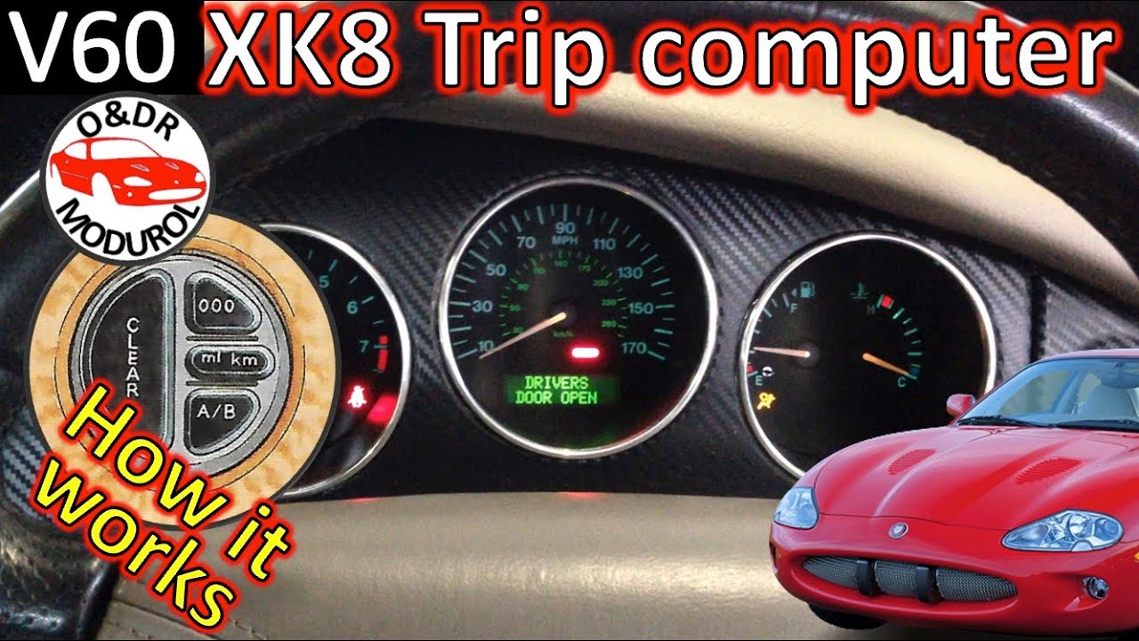 Бортовой компьютер и информационно-развлекательная система Jaguar XK8/XKR: функции, сброс и скрыт...