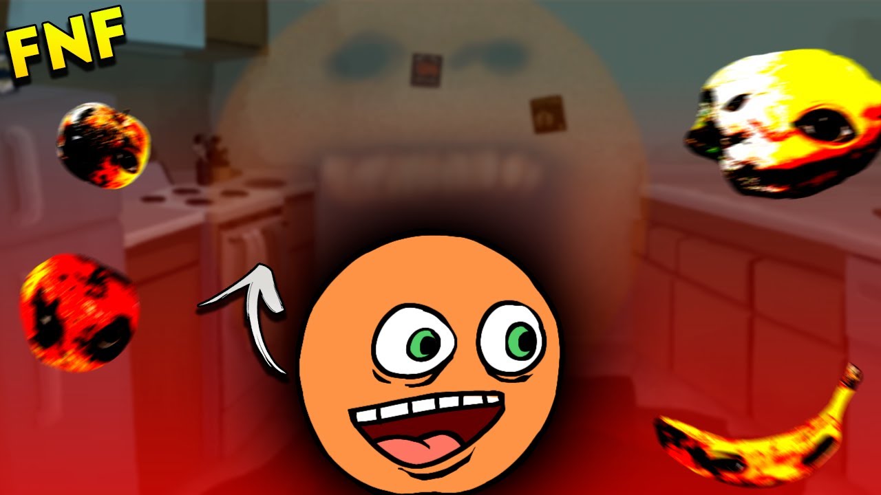 LARANJA IRRITANTE DO MAL!! Friday Night Funkin Vs Annoying Orange   The Amazing Grace