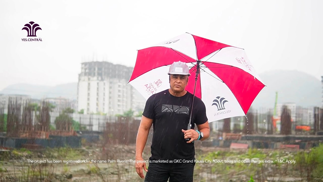 CONSTRUCTION IN MONSOON | Grand Kausa City Mumbra | GKC | Palm Reviera #realestate 