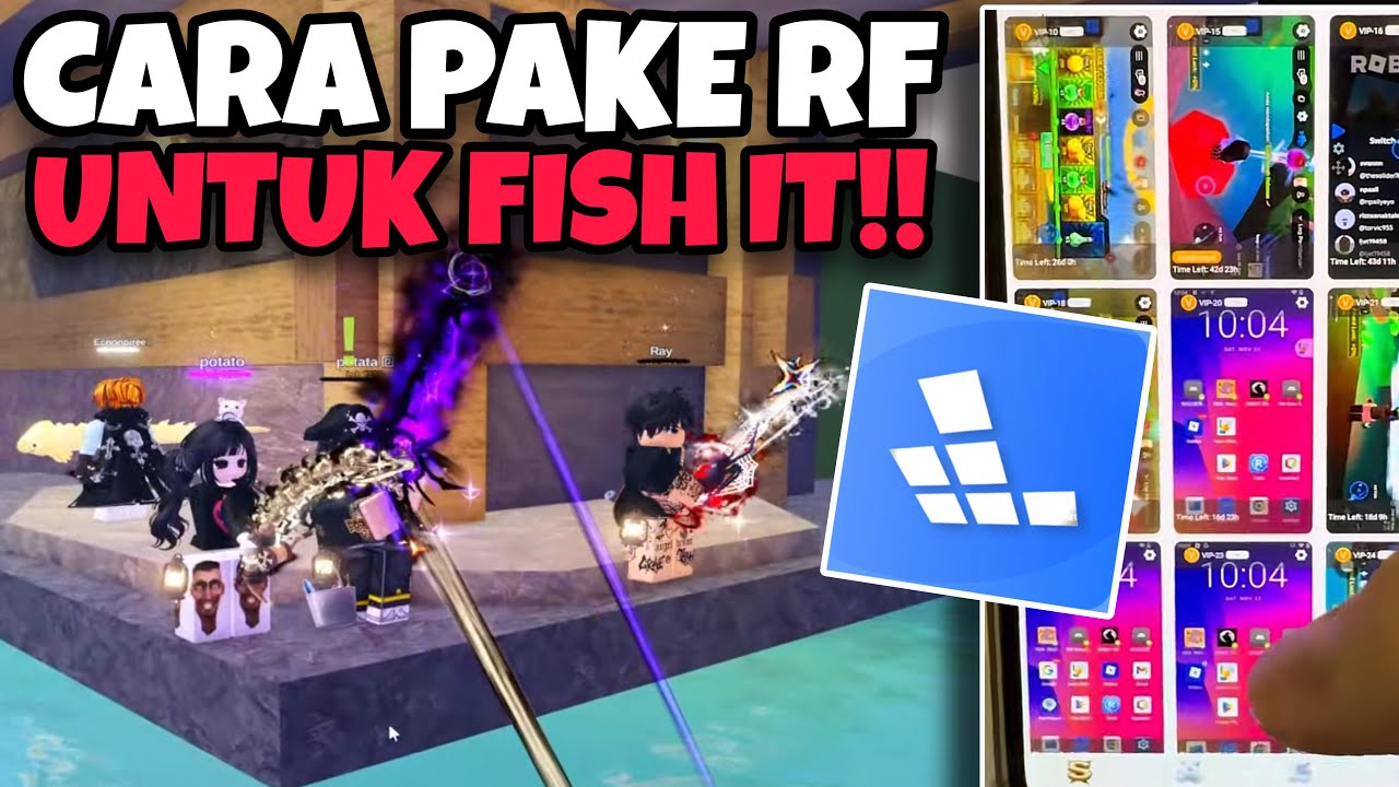 CARA PAKE REDFINGER UNTUK AFK FISH IT TERBARU!!