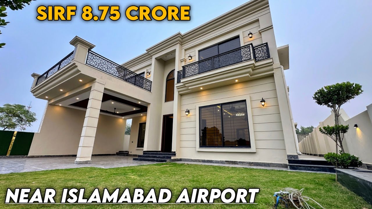30 MARLA ( 1.5 KANAL ) Grand Arabian_Design House 🏡 in CDA Sector F-17 ISLAMABAD