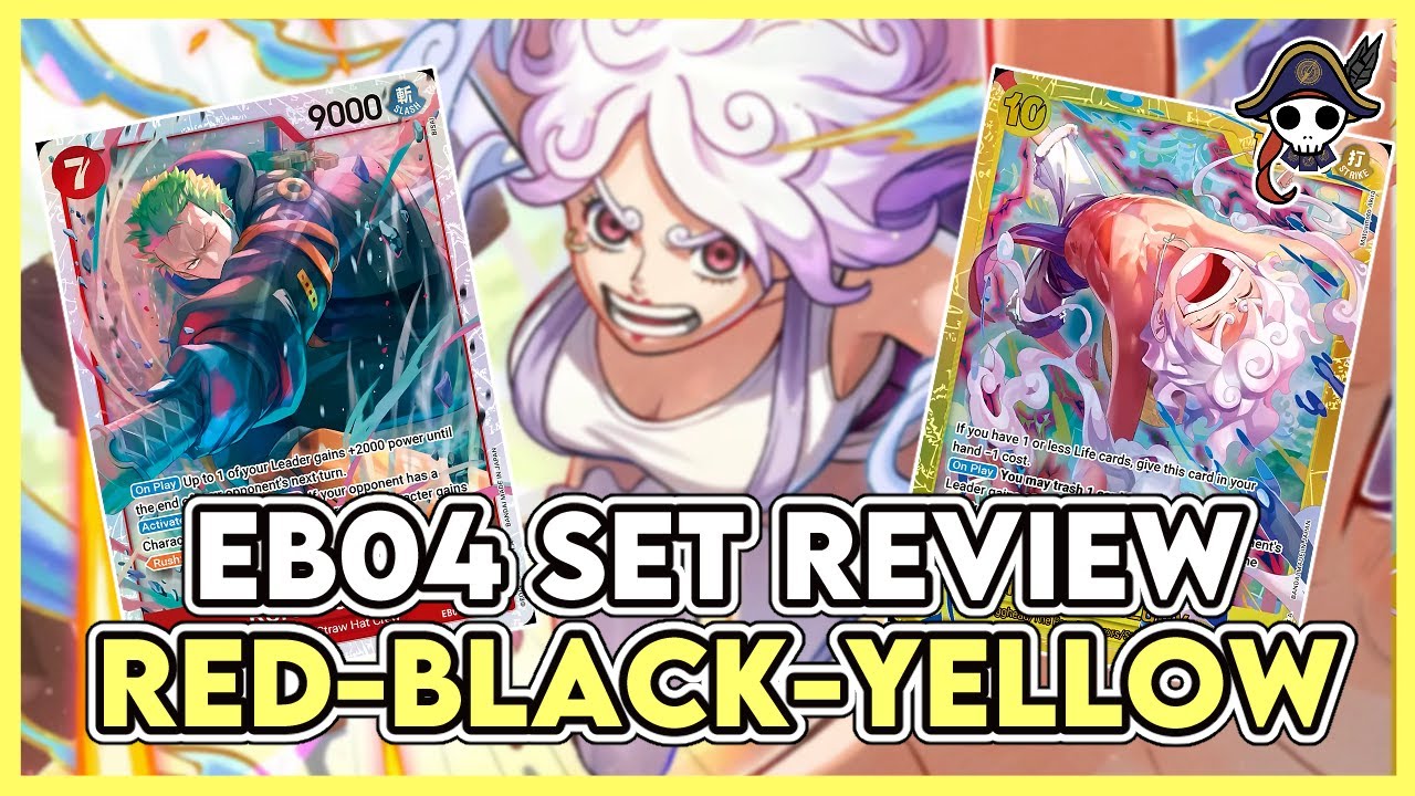 EB04 2nd Half Set Review - Red, Black & Yellow!