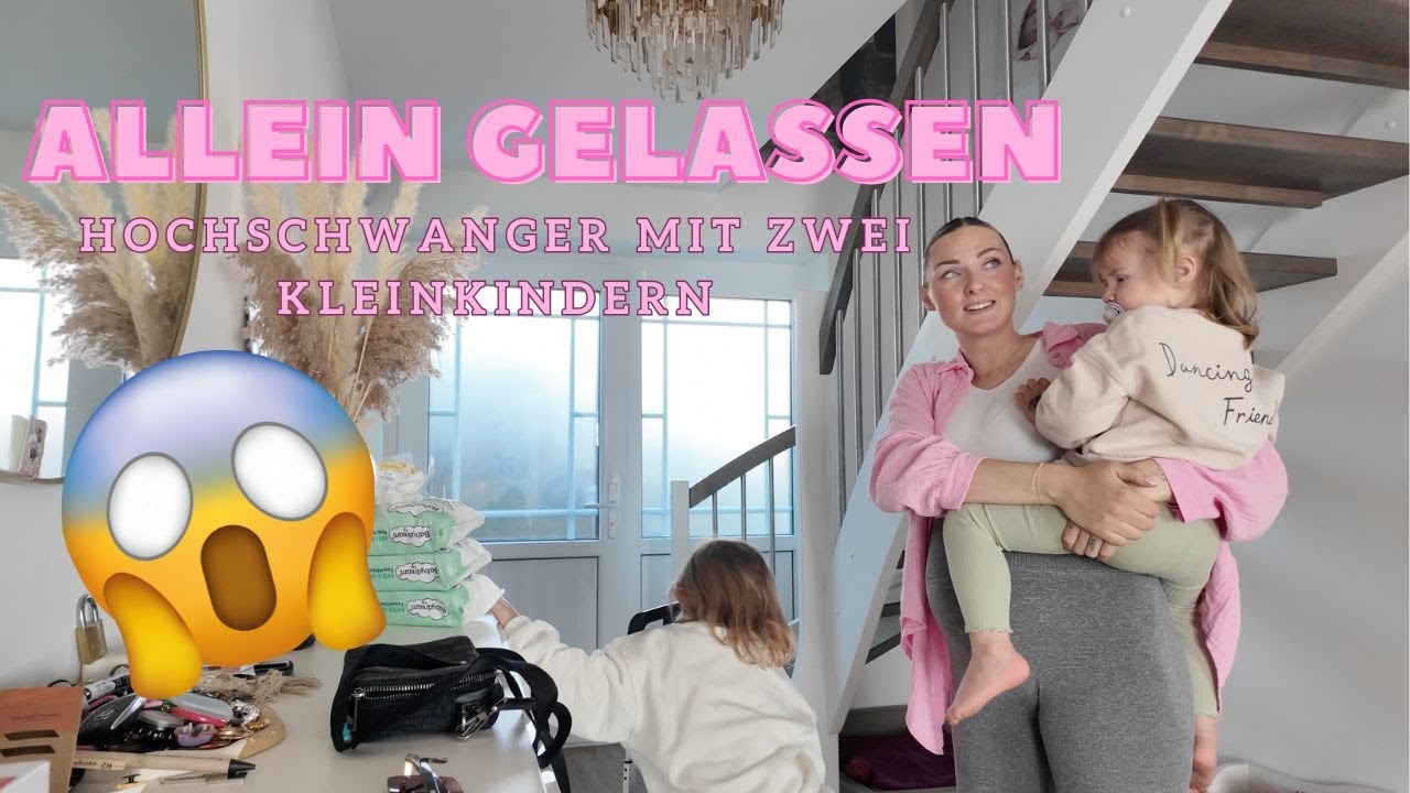 Ein Wochenende allein mit zwei Kleinkindern- hochschwanger 🤰🏼🩷|XXL-Wochenendvlog| aliciasmumlife