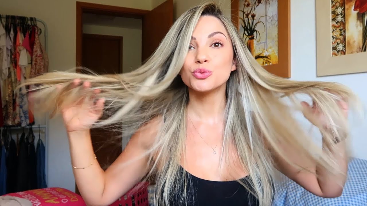 TRATAMENTO PÓS DESCOLORAÇÃO: tratando o cabelo após o {retoque de luzes } Por Bia Munstein