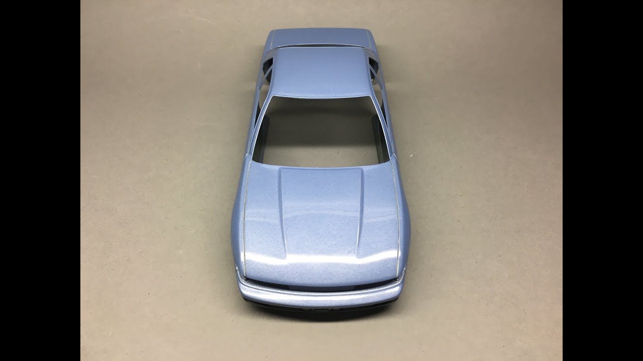 How to: Paint a Scale Model with Spray cans Part 3: Applying and Polishing 1k Clear