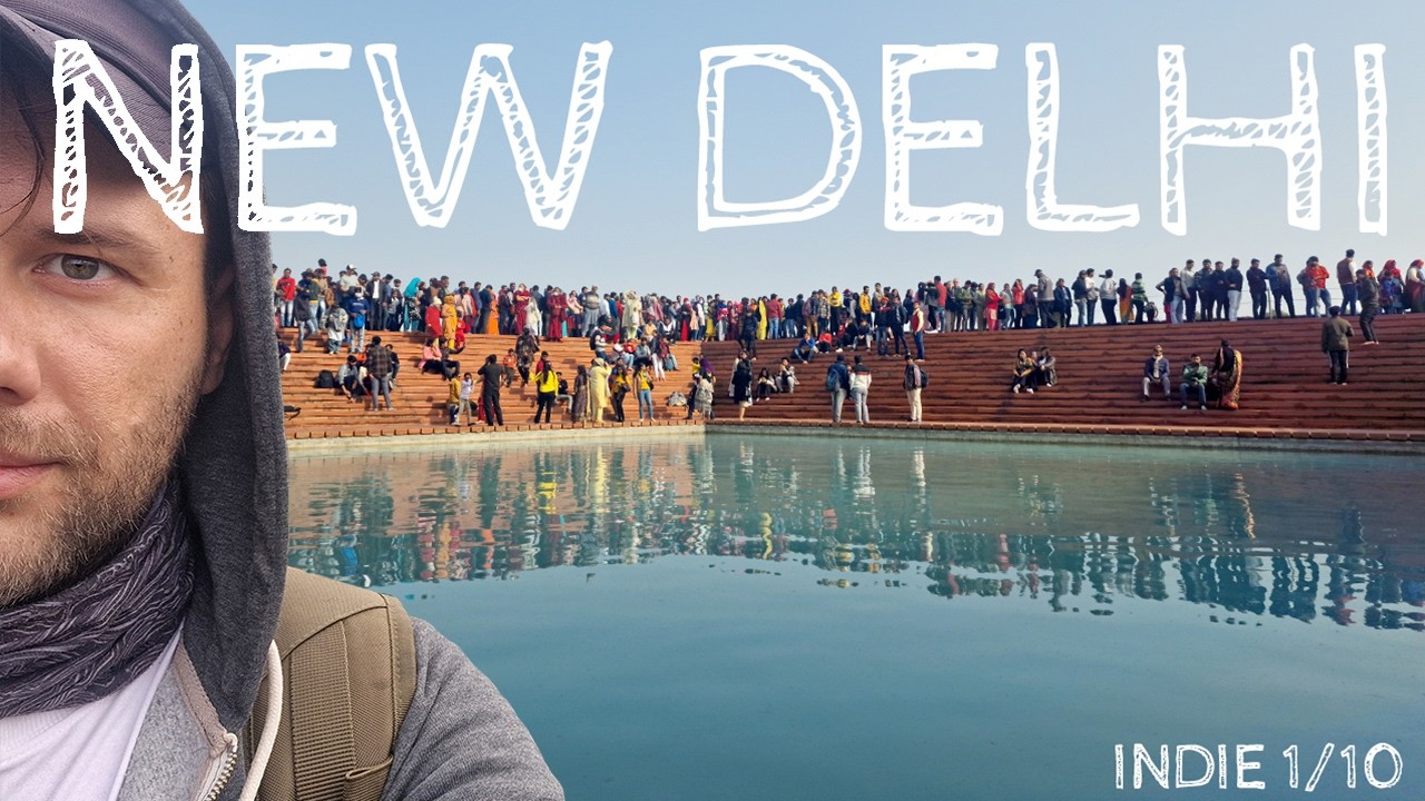 🇮🇳 NOWE DELHI MIASTO CHAOSU I SCAMU - POCZĄTEK | VLOG 1/10